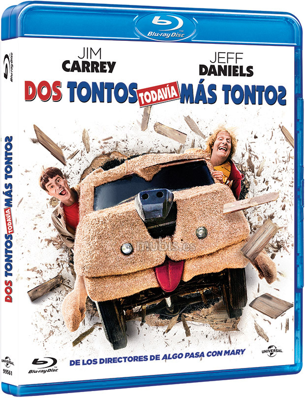 carátula Dos Tontos todavía más Tontos Blu-ray 1
