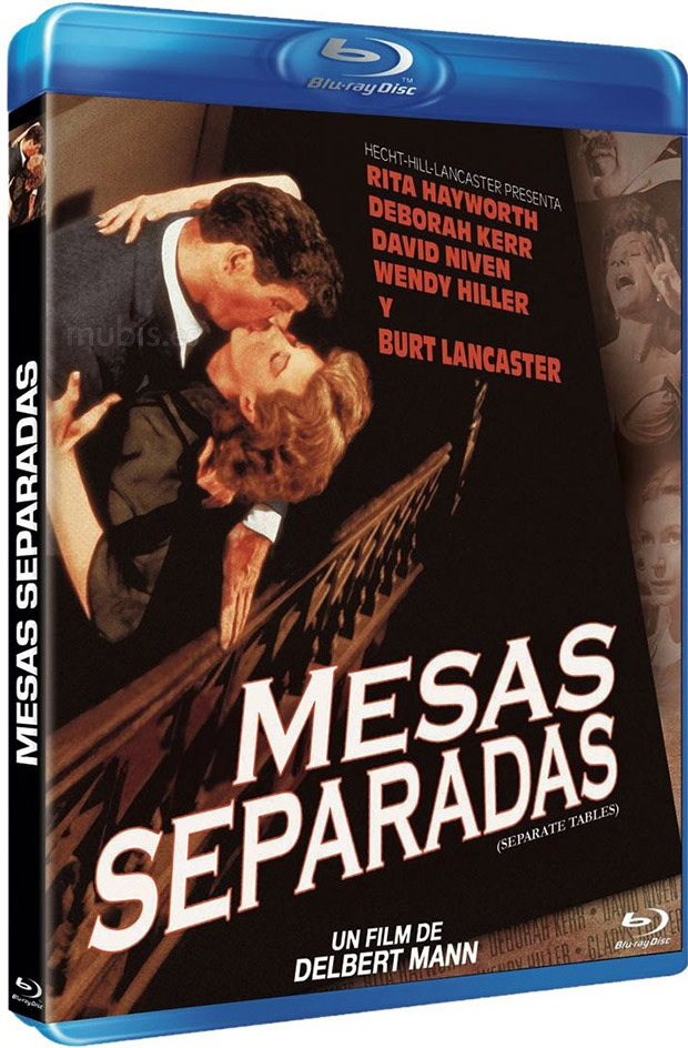 carátula Mesas Separadas Blu-ray 1