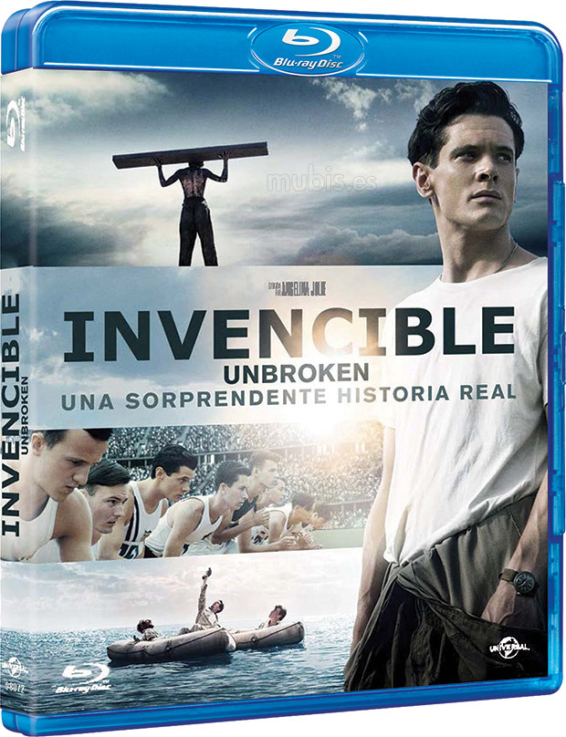 carátula Invencible (Unbroken) Blu-ray 1