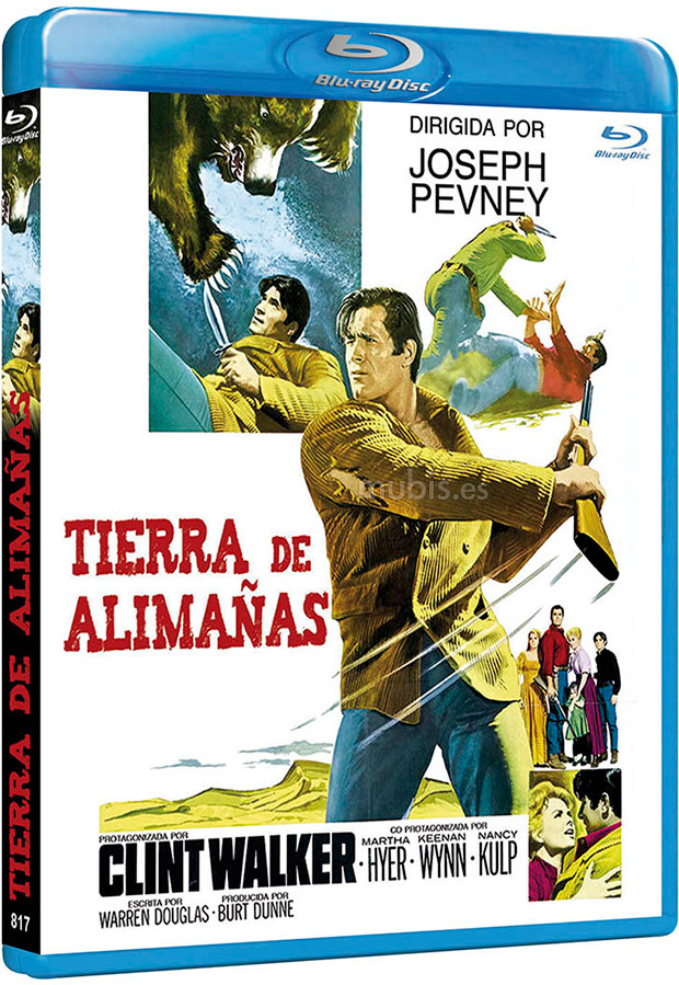 carátula Tierra de Alimañas Blu-ray 1