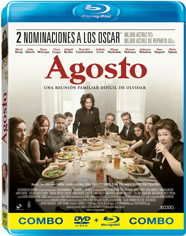 Agosto (Combo Blu-ray + DVD) Blu-ray