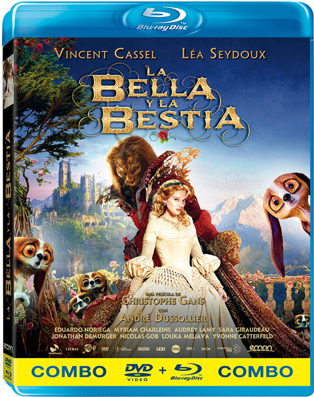 carátula La Bella y la Bestia (Combo Blu-ray + DVD) Blu-ray 1