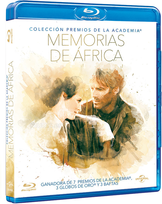carátula Memorias de África (Colección Premios de la Academia) Blu-ray 1