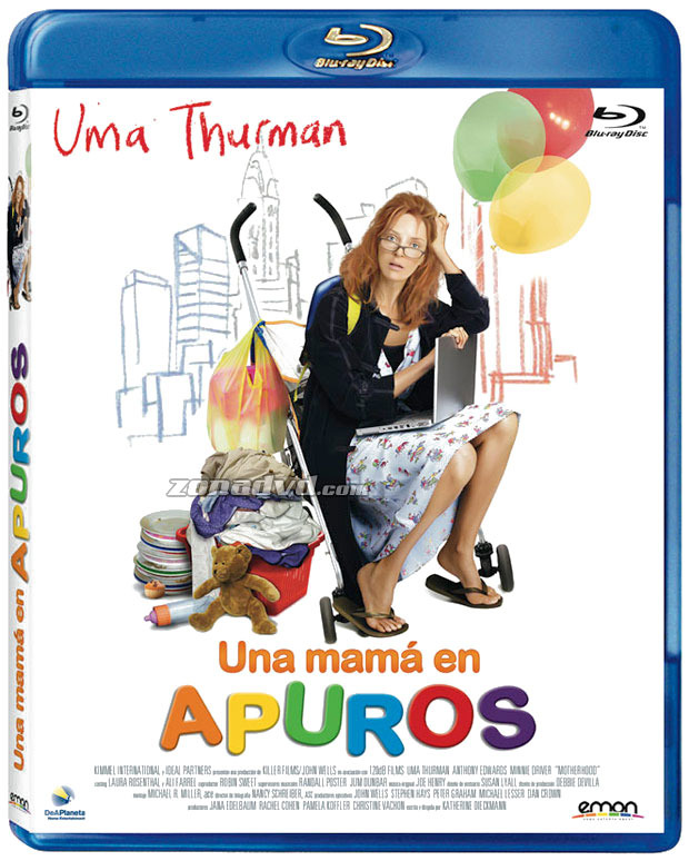 carátula Una Mamá en Apuros Blu-ray 1
