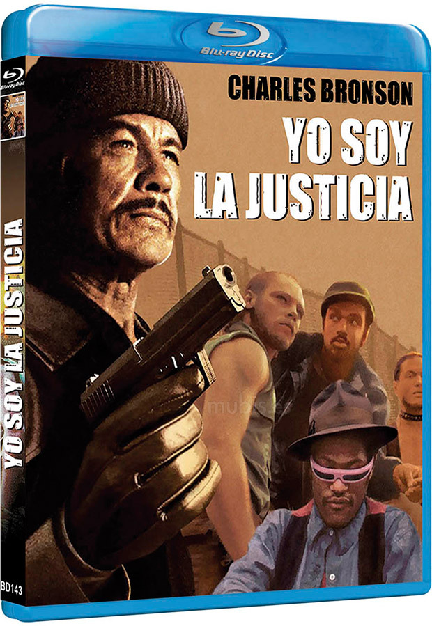carátula Yo Soy la Justicia Blu-ray 1