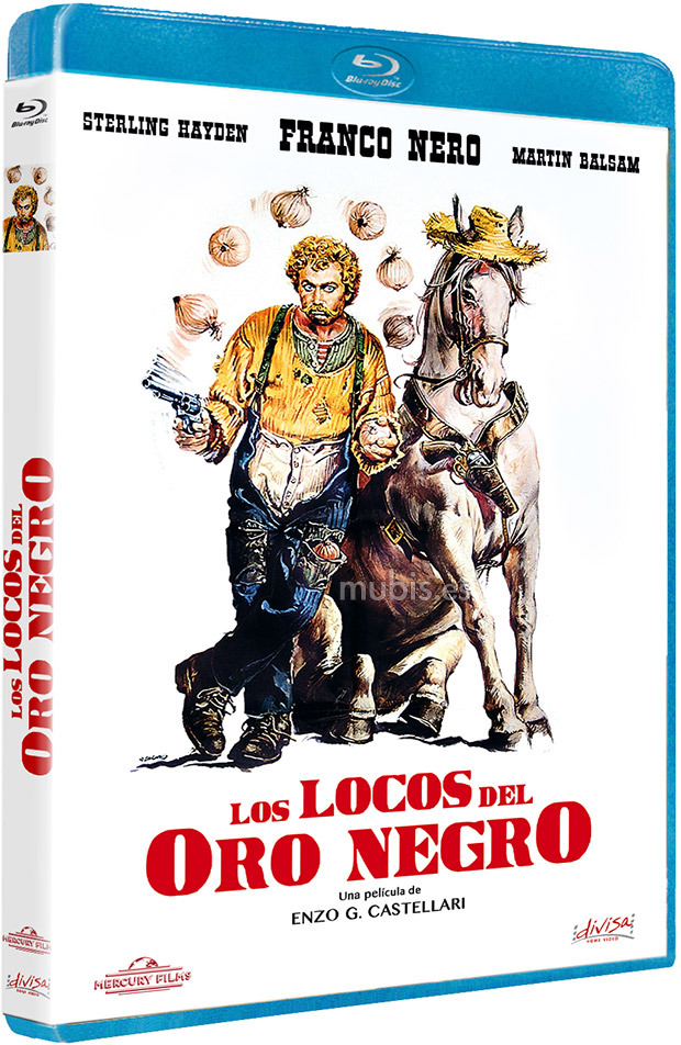 carátula Los Locos del Oro Negro Blu-ray 1