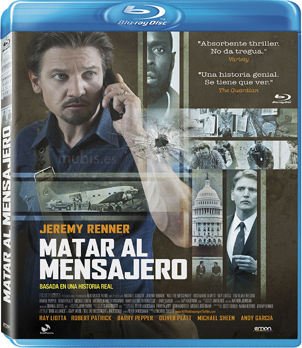 carátula Matar al Mensajero Blu-ray 2