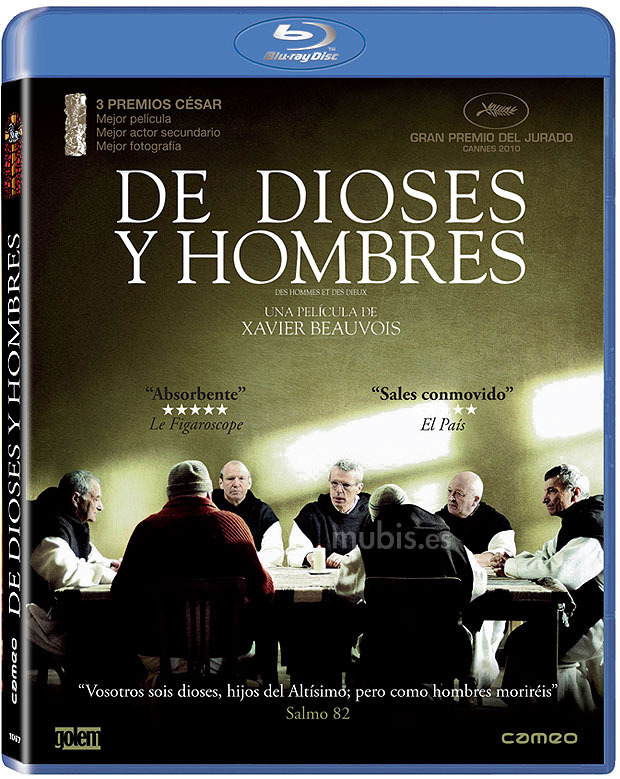 carátula De Dioses y Hombres Blu-ray 1