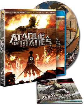 Ataque a los Titanes - Primera Temporada Parte 1 Blu-ray