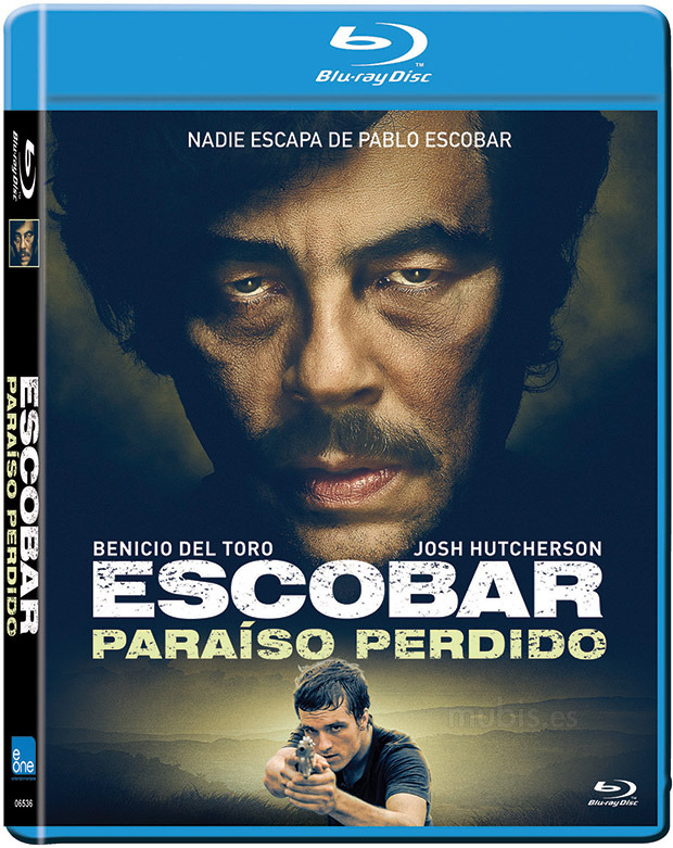 carátula Escobar: Paraíso Perdido Blu-ray 1