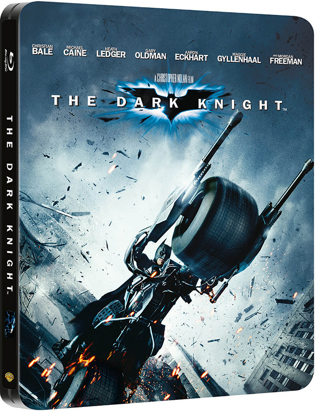 carátula El Caballero Oscuro - Edición Metálica Blu-ray 1