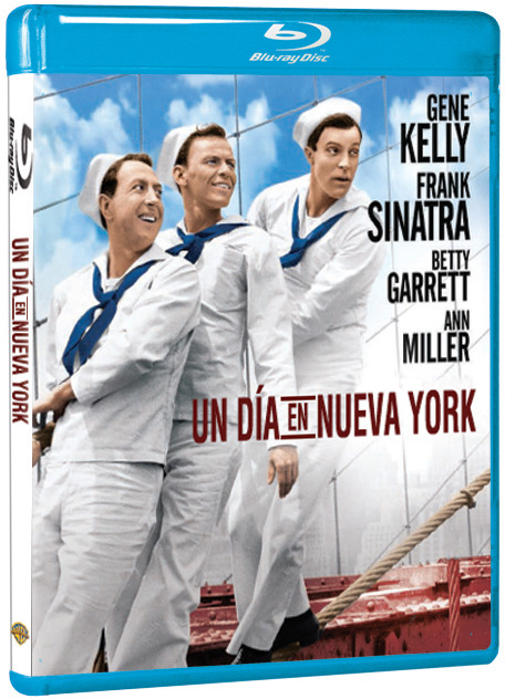 carátula Un Día en Nueva York Blu-ray 1