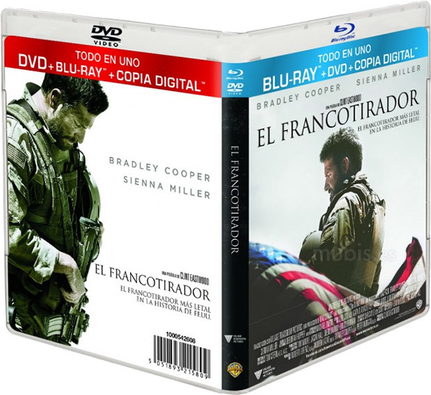 carátula El Francotirador Blu-ray 1