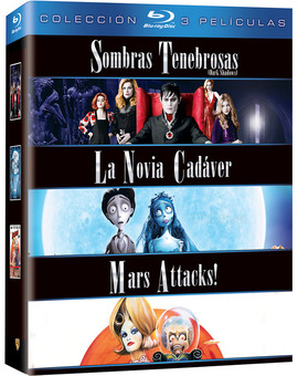 Pack Tim Burton Blu-ray