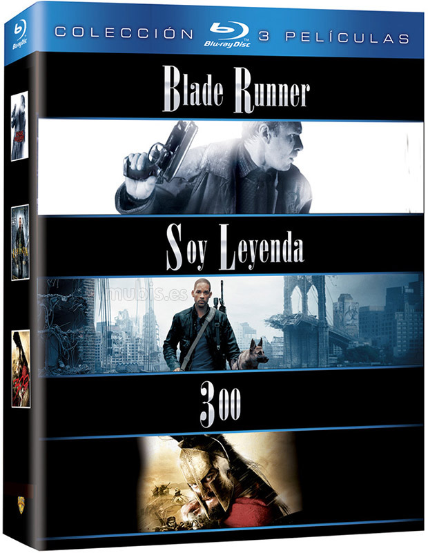 carátula Pack Blade Runner + Soy Leyenda + 300 Blu-ray 2