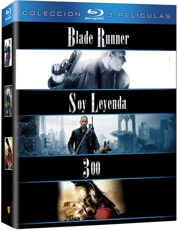 Pack Blade Runner + Soy Leyenda + 300 Blu-ray