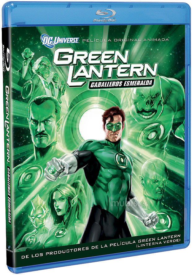 Green Lantern (Linterna Verde): Caballeros Esmeralda Blu-ray