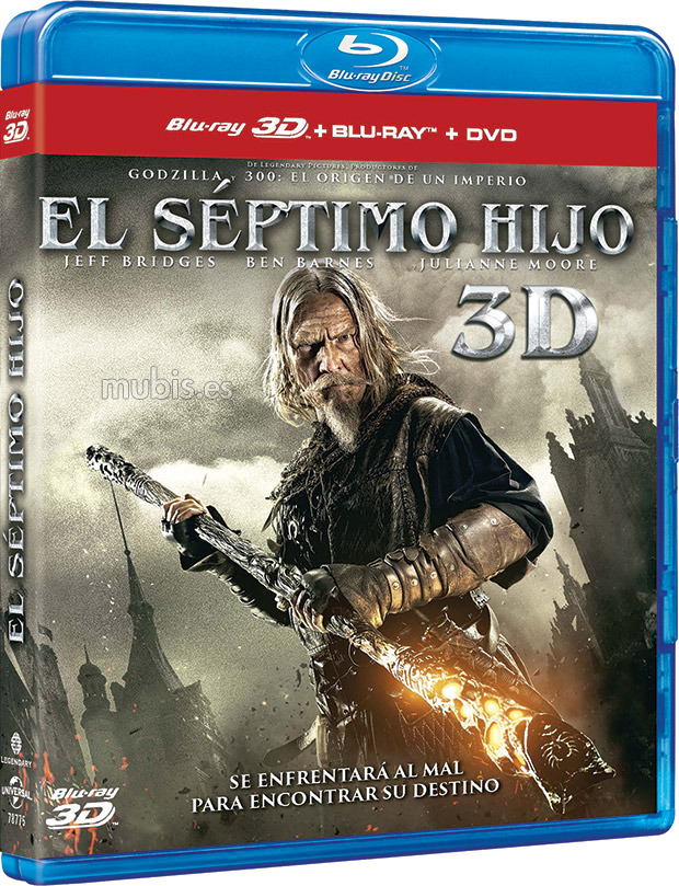 carátula El Séptimo Hijo Blu-ray 3D 1
