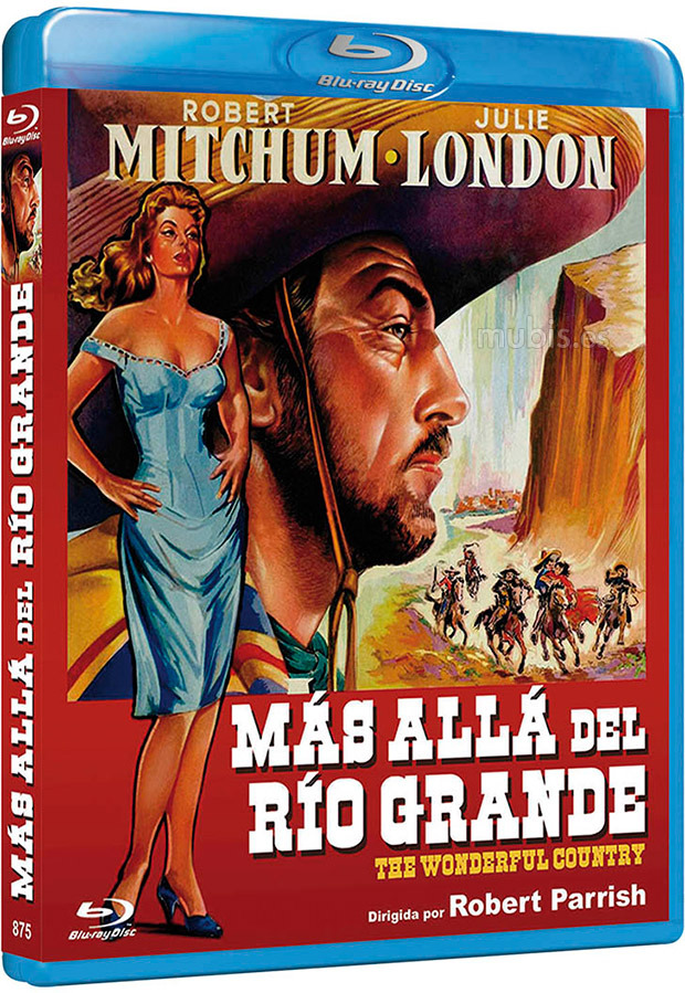 carátula Más Allá de Río Grande Blu-ray 1