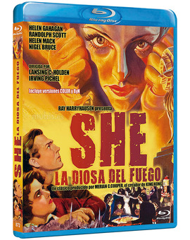 She, La Diosa del Fuego Blu-ray