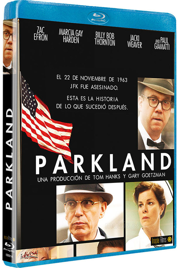carátula Parkland Blu-ray 1