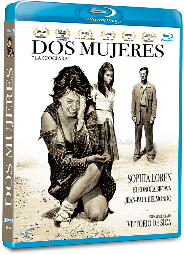 carátula Dos Mujeres Blu-ray 1