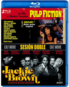 Pack Pulp Fiction + Jackie Brown Blu-ray