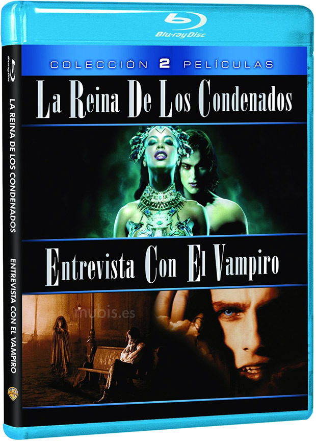 carátula Pack La Reina de los Condenados + Entrevista con el Vampiro Blu-ray 1