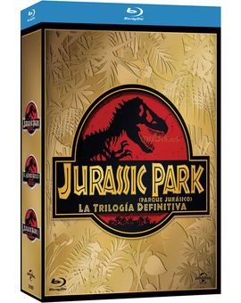 Trilogía Jurassic Park (Parque Jurásico) Blu-ray