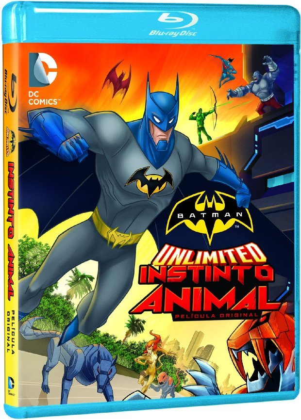 carátula Batman Unlimited: Instinto Animal Blu-ray 1