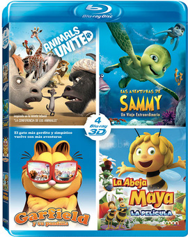 Pack Animales 3D Blu-ray