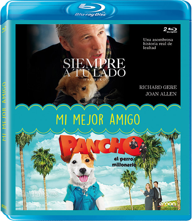 carátula Pack Mi Mejor Amigo: Siempre a tu Lado (Hachiko) + Pancho, El Perro Millonario Blu-ray 1