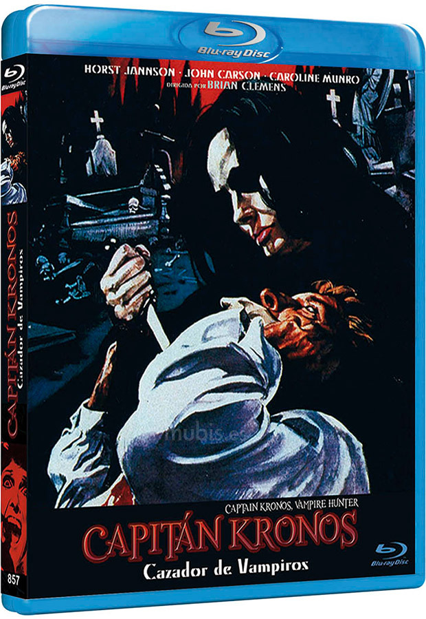 carátula Capitán Kronos, Cazador de Vampiros Blu-ray 1