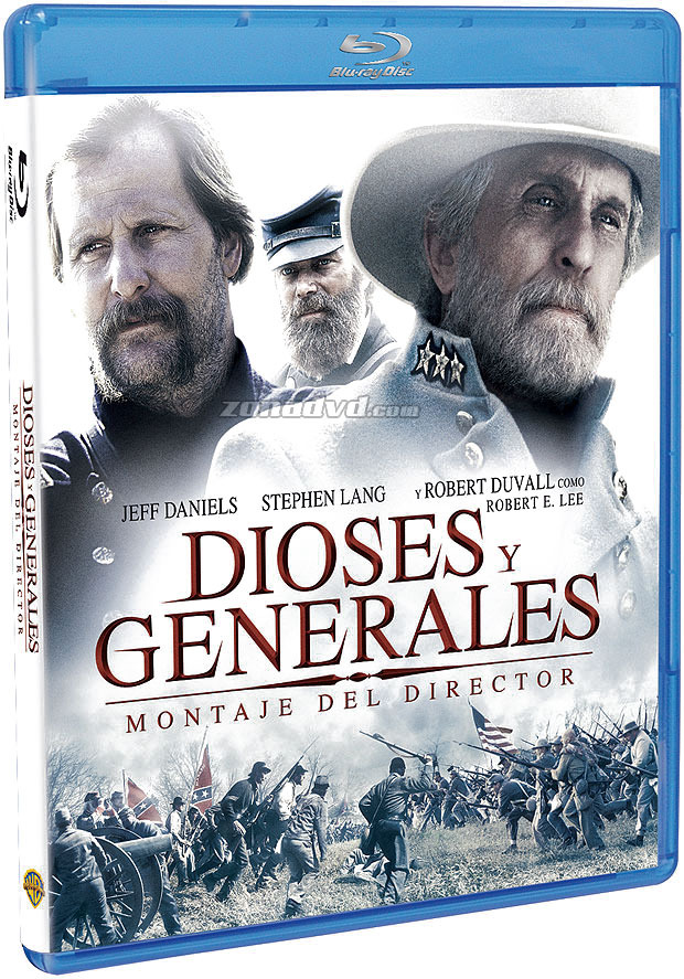 carátula Dioses y Generales (Gods and Generals) Blu-ray 1