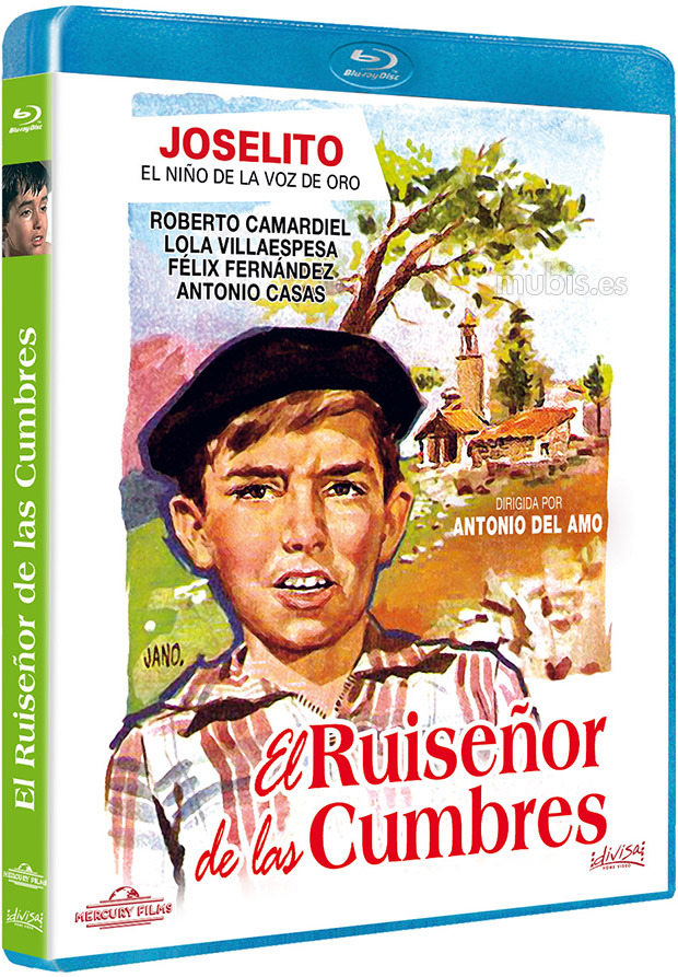 carátula El Ruiseñor de las Cumbres Blu-ray 1