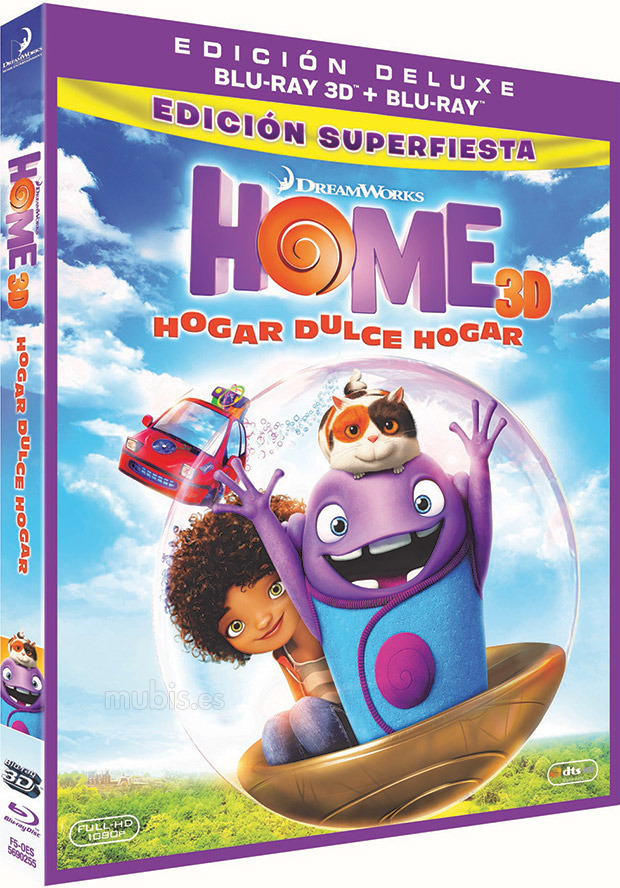 carátula Home: Hogar dulce Hogar Blu-ray 3D 1