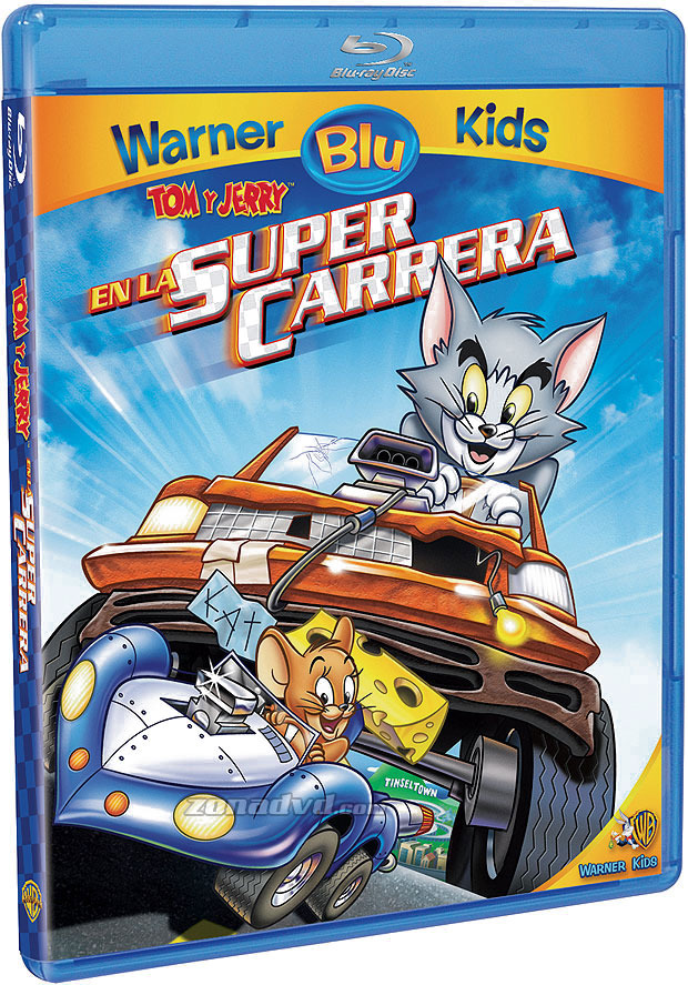 Tom & Jerry en la Super Carrera Blu-ray