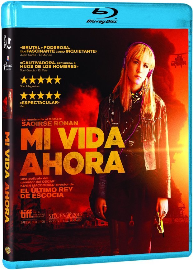 carátula Mi Vida Ahora Blu-ray 1