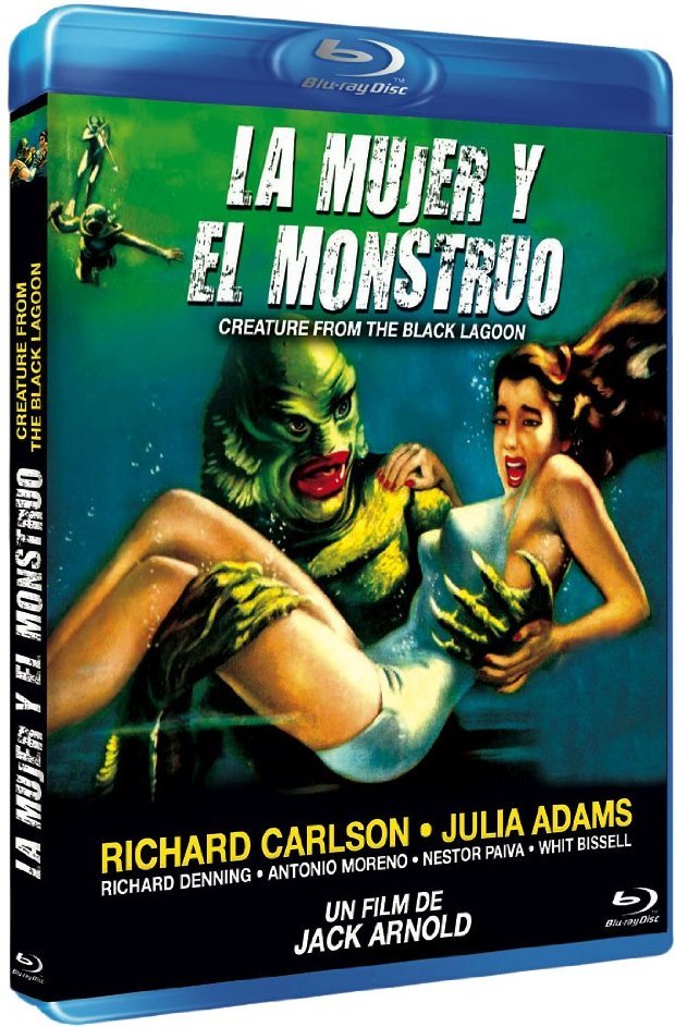 carátula La Mujer y el Monstruo Blu-ray 1