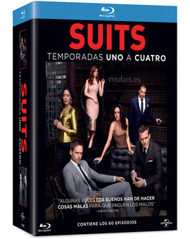 Suits - Temporadas 1 a 4 Blu-ray