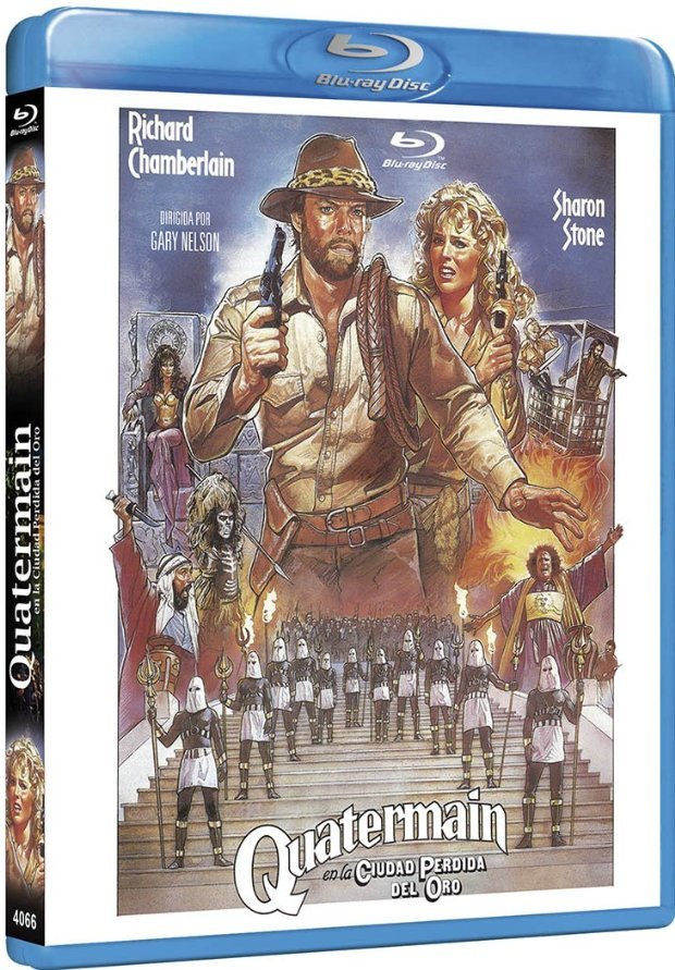 carátula Quatermain en la Cudad Perdida del Oro Blu-ray 1