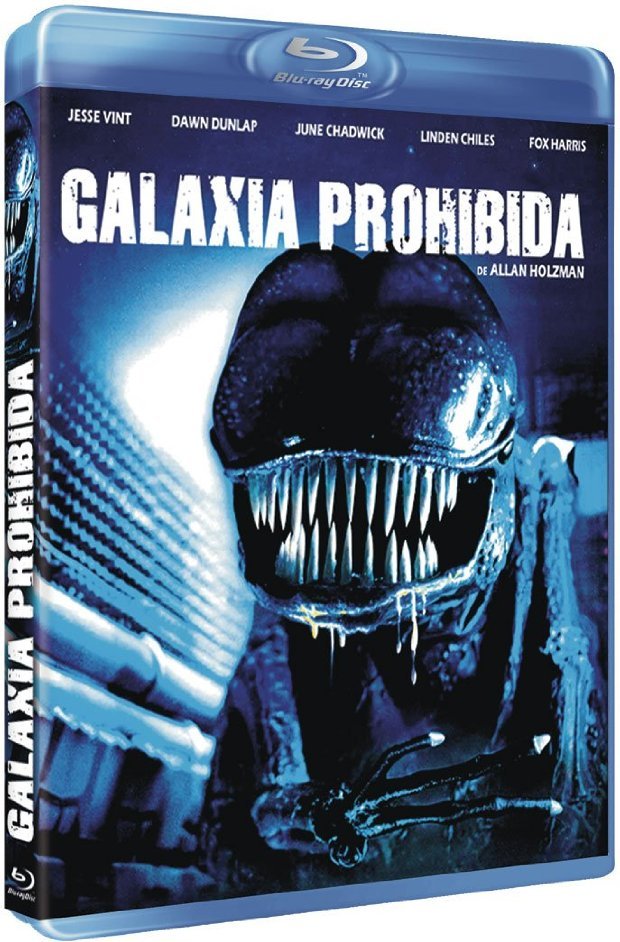 carátula Galaxia Prohibida Blu-ray 1