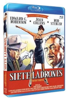 carátula Siete Ladrones Blu-ray 2