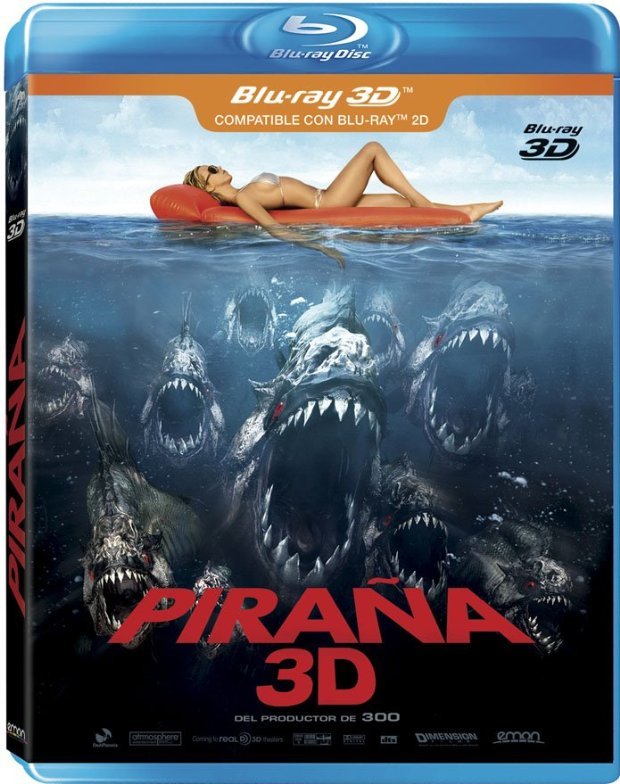 Piraña 3D Blu-ray 3D