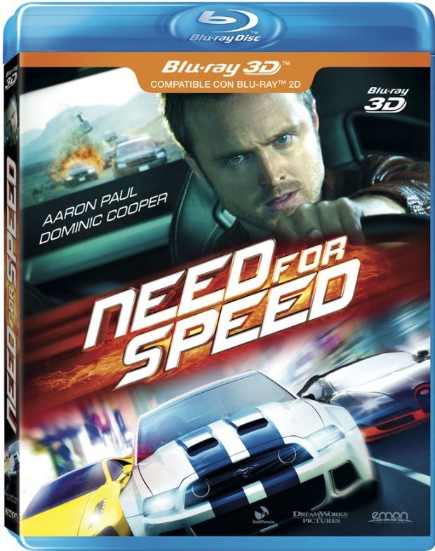 carátula Need for Speed Blu-ray 1
