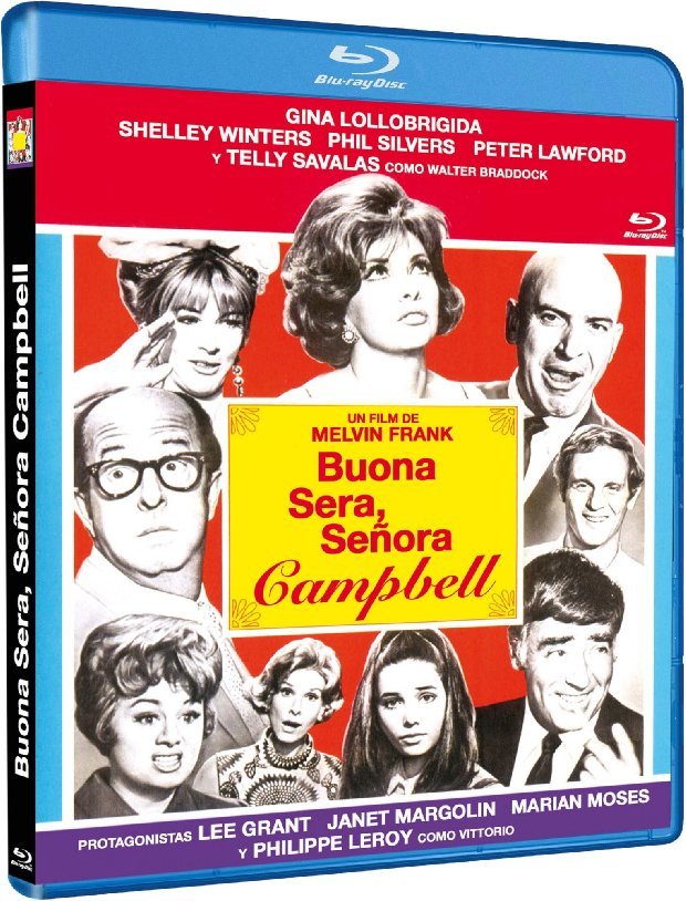 carátula Buona Sera, Señora Campbell Blu-ray 1