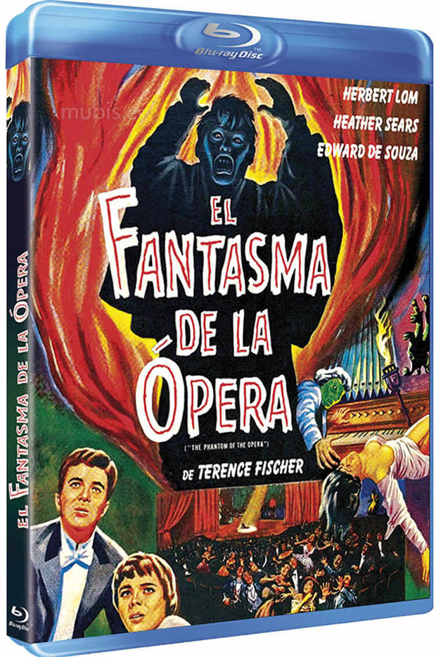 carátula El Fantasma de la Ópera Blu-ray 1