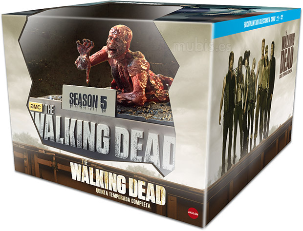 carátula The Walking Dead - Quinta Temporada (Edición Coleccionista) Blu-ray 1