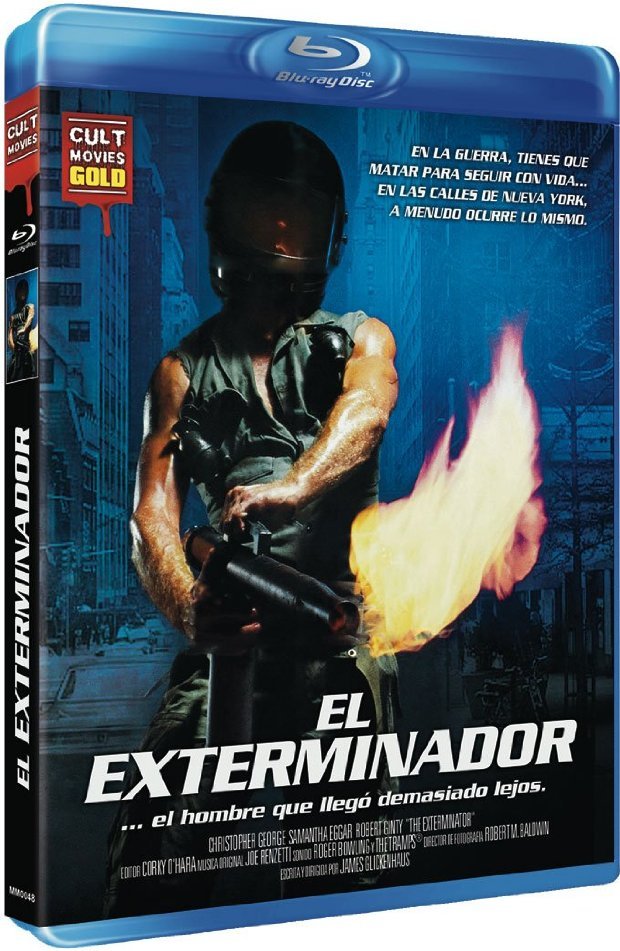 carátula El Exterminador Blu-ray 1