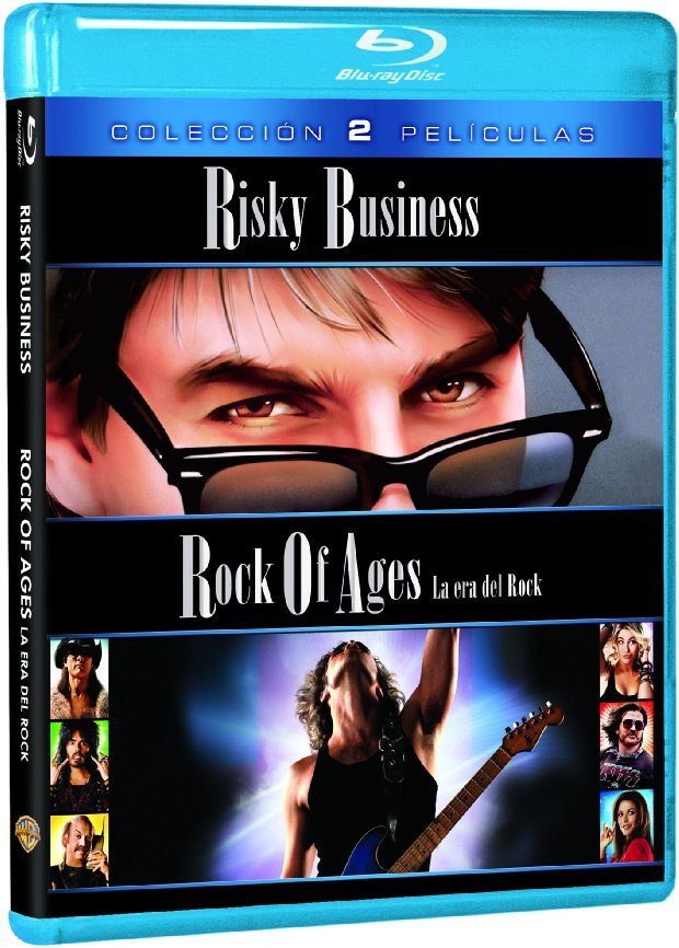 Pack Risky Business + Rock of Ages (La Era del Rock) Blu-ray